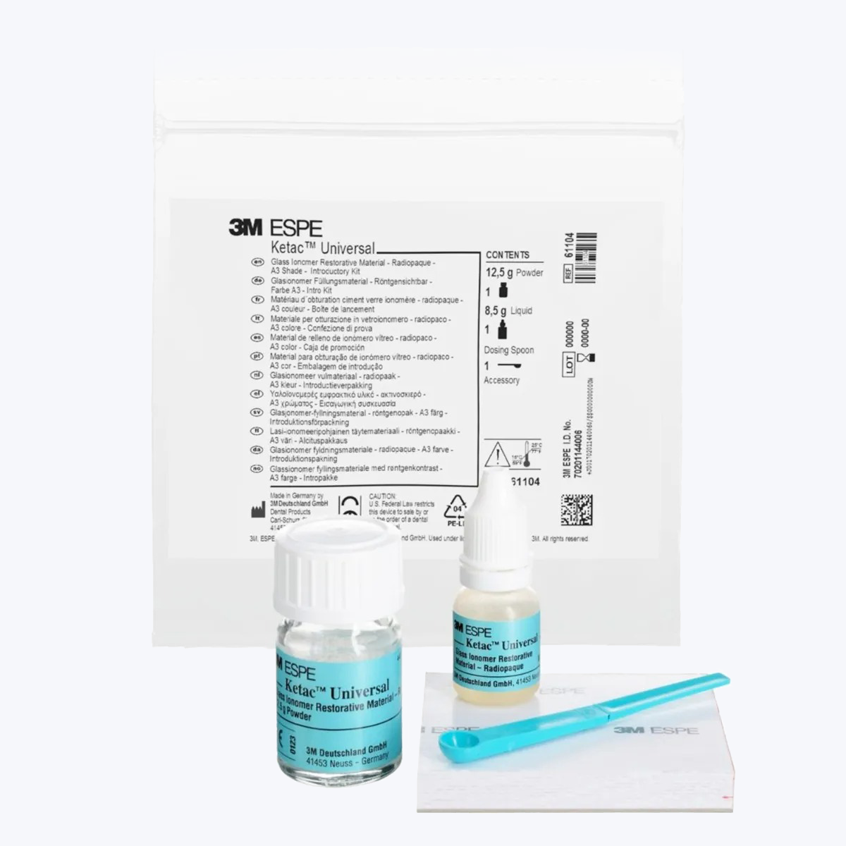 3m Espe Ketac Universal Glass Ionomer Restorative Fluoride releasing glass inomer cement
